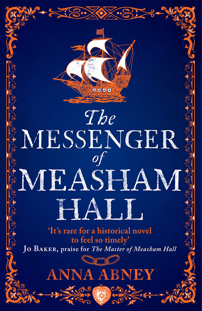 Book cover: The Messenger of Measham Hall